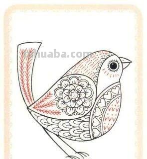 每天学一幅简笔画-知更鸟简笔画法步骤 每天学一幅简笔画-知更鸟简笔画法步骤