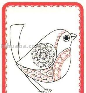 每天学一幅简笔画-知更鸟简笔画法步骤 每天学一幅简笔画-知更鸟简笔画法步骤