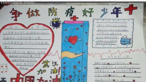 武汉加油手抄报怎么画（武汉加油的手抄报怎么画）
