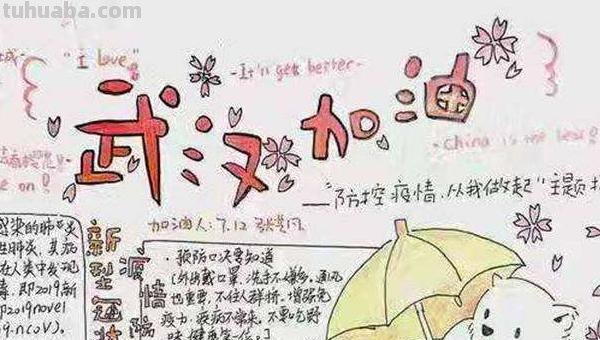 武汉加油手抄报怎么画（武汉加油的手抄报怎么画）
