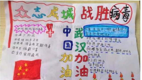 武汉加油手抄报怎么画（武汉加油的手抄报怎么画）