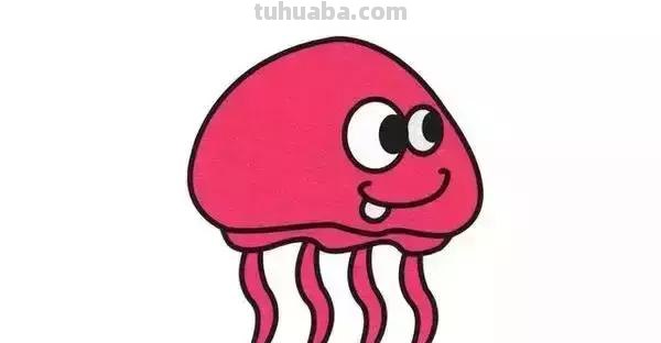 简笔画｜幼儿简笔画，10种海洋生物详细教程，还有颜色喔，收藏！