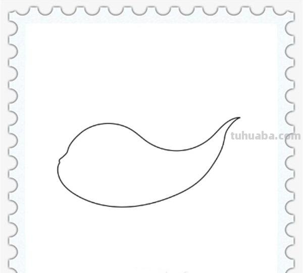 儿童简笔画精选「海洋动物」-海豚（Dolphin）的画法