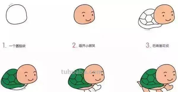 10种海洋生物详细教程，还有颜色喔，收藏！