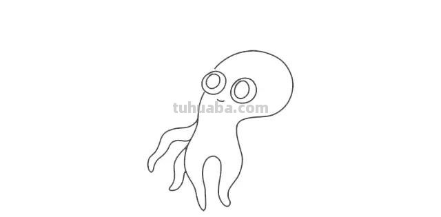 简笔画教程，只需几步画出海洋里的小伙伴：章鱼、海马、鲸鱼