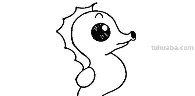 简笔画教程，只需几步画出海洋里的小伙伴：章鱼、海马、鲸鱼