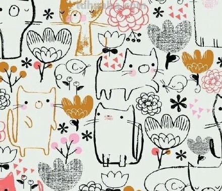 一大波简笔画猫的各种动作画法（素材）