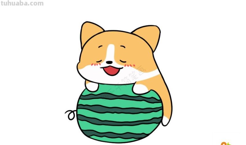 18种超级可爱的汪星人简笔画，不同画法的狗狗，好萌！