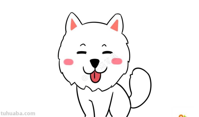 18种超级可爱的汪星人简笔画，不同画法的狗狗，好萌！