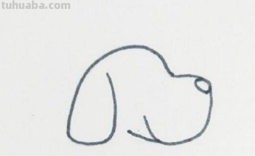 动物简笔画教程：斑点狗怎样画？简笔画步骤图，爱画画的小朋友看