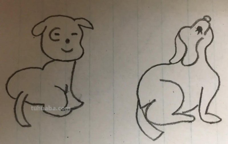 19种狗狗简笔画