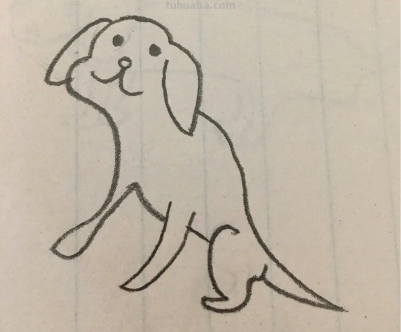 19种狗狗简笔画