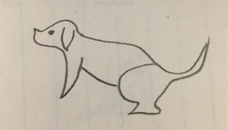 19种狗狗简笔画