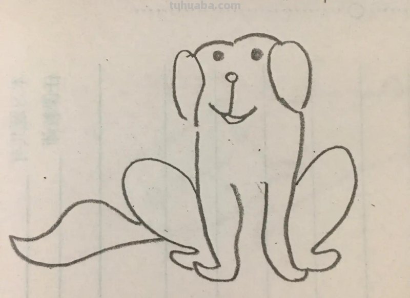 19种狗狗简笔画