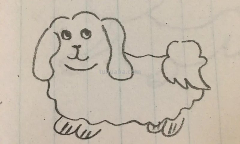 19种狗狗简笔画