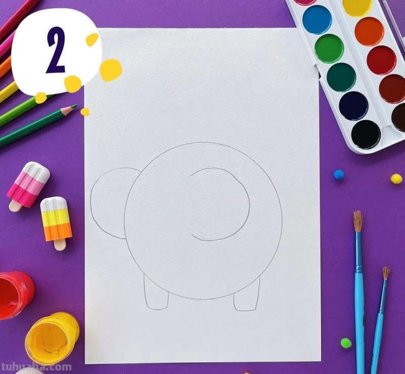 简笔画教程|会飞的大象,会不会掉下来呢? 简笔画教程|会飞的大象,会不会掉下来呢?