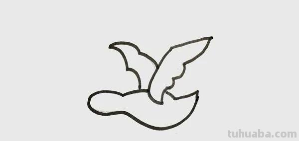 每天学一幅简笔画-大雁简笔画步骤画法教程