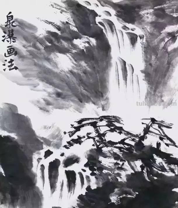 水的各类画法图例示范