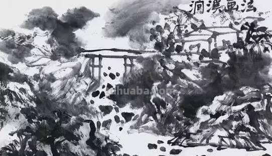 水的各类画法图例示范