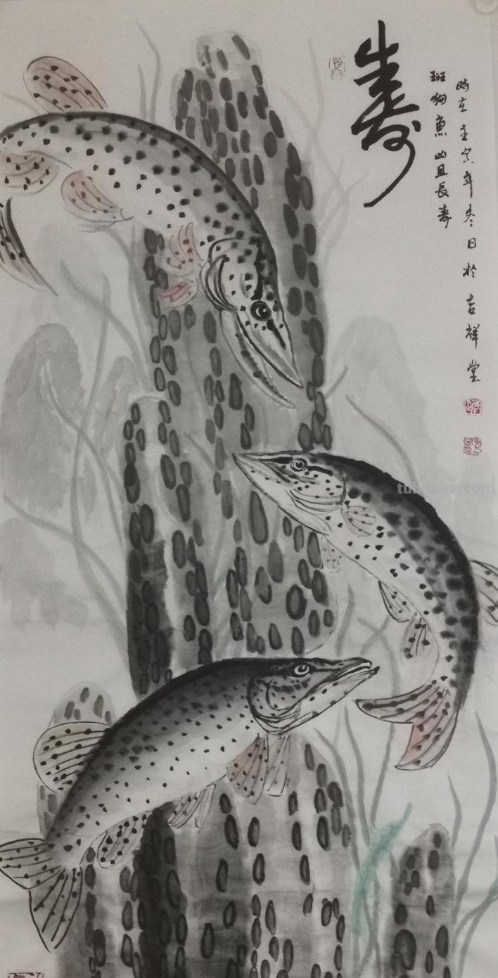 书画丹青绽放龙江-华夏鱼画第一人迟凤阁绘画赏析