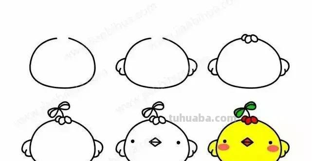 各种小动物的简笔画，不要说不会画哦
