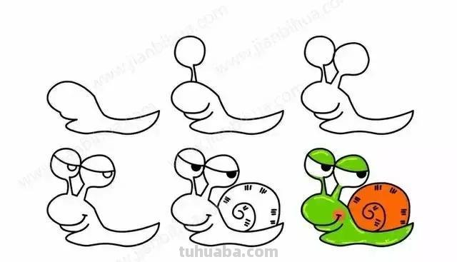 各种小动物的简笔画，不要说不会画哦