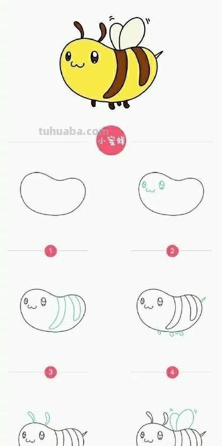 简单易学的小动物简笔画教程，快和孩子一起学起来吧~ ​
