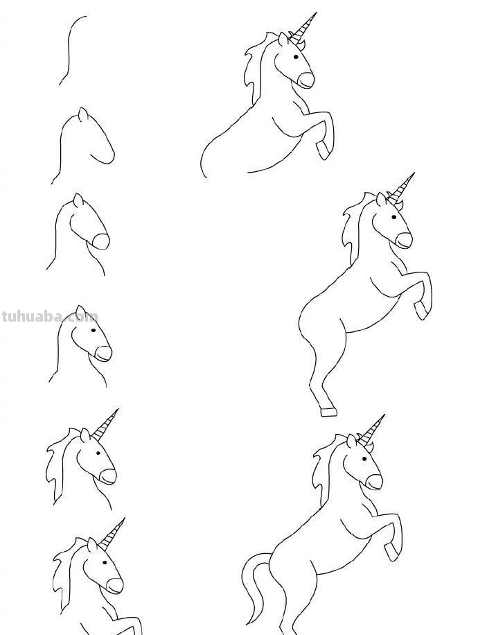 孩子想要画画，你不会教？9种动物简笔画线稿教你画，简单易学