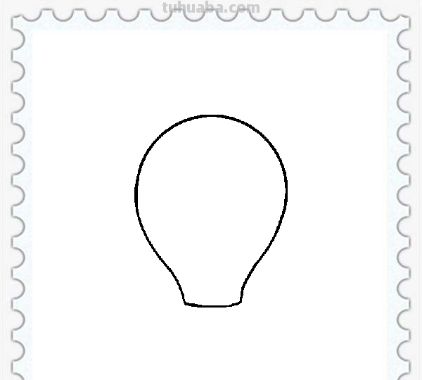 儿童简笔画精选「家电」-如何画一个灯泡(Bulb) 儿童简笔画精选「家电」-如何画一个灯泡(Bulb)