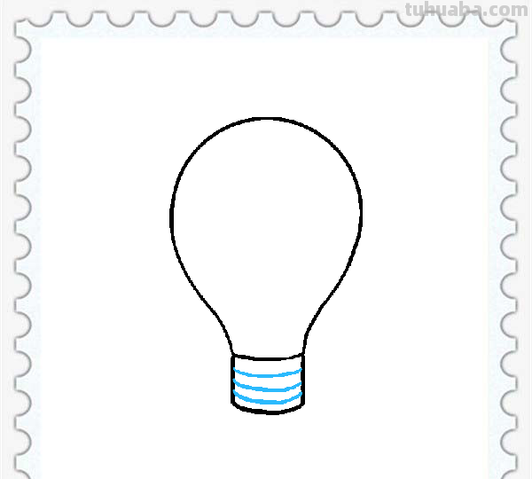 儿童简笔画精选「家电」-如何画一个灯泡(Bulb) 儿童简笔画精选「家电」-如何画一个灯泡(Bulb)
