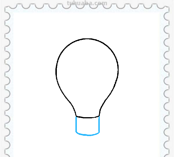 儿童简笔画精选「家电」-如何画一个灯泡(Bulb) 儿童简笔画精选「家电」-如何画一个灯泡(Bulb)
