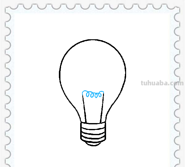 儿童简笔画精选「家电」-如何画一个灯泡(Bulb) 儿童简笔画精选「家电」-如何画一个灯泡(Bulb)