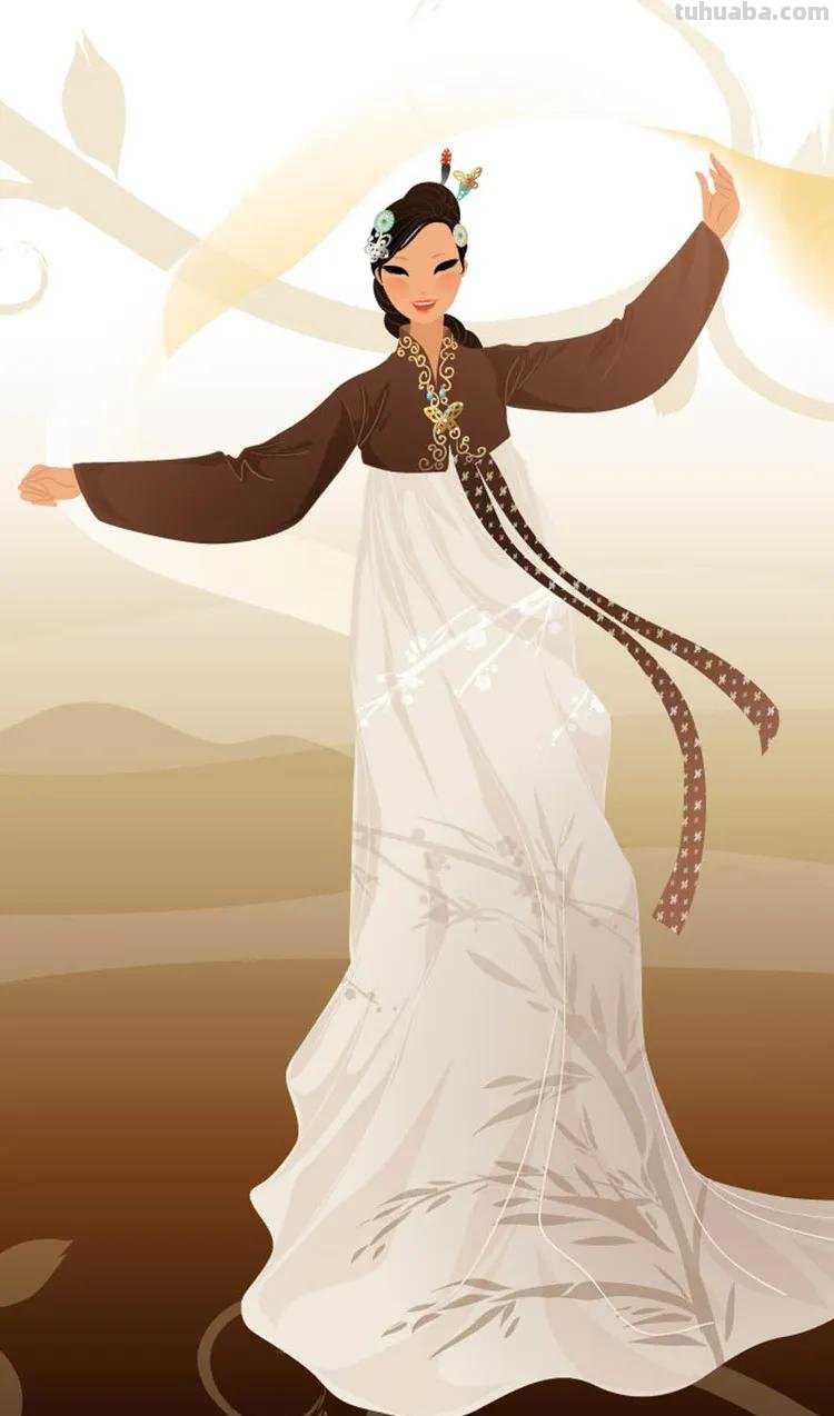 绘画朝鲜服饰