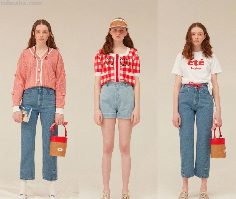 「绘画参考」 27种可爱的少女感服饰搭配 O!Oi SS 2020​​​（服装参考）
