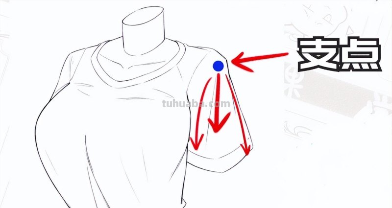 衣物褶皱该如何绘制？衣服褶皱的画法步骤