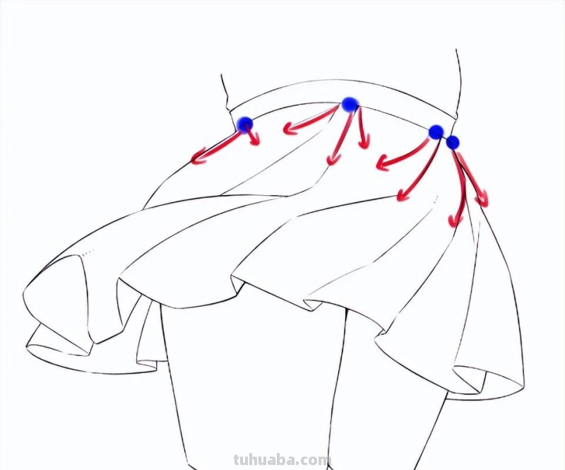 衣物褶皱该如何绘制？衣服褶皱的画法步骤