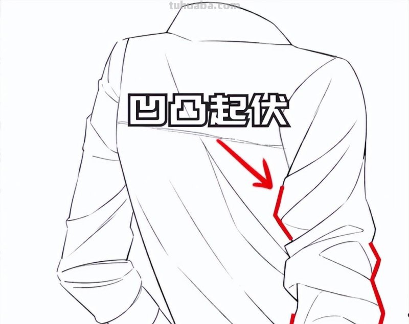 衣物褶皱该如何绘制？衣服褶皱的画法步骤