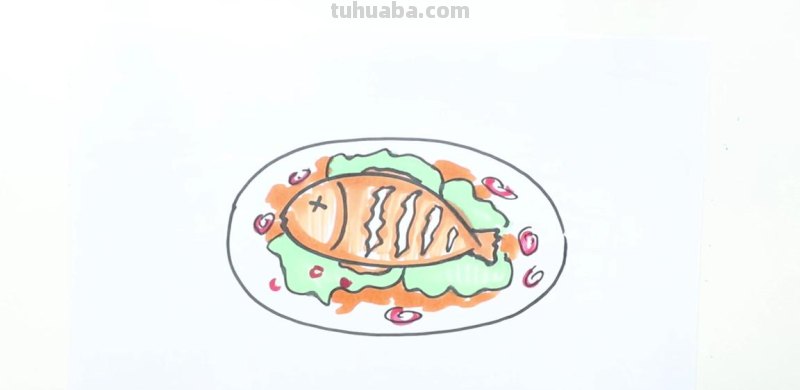 食物简笔画怎么画