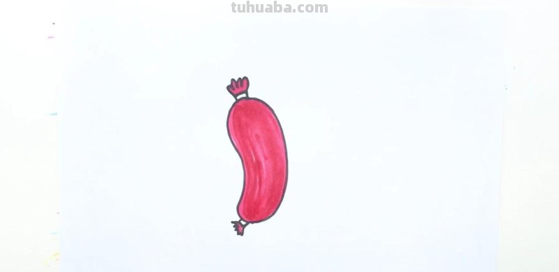 食物简笔画怎么画