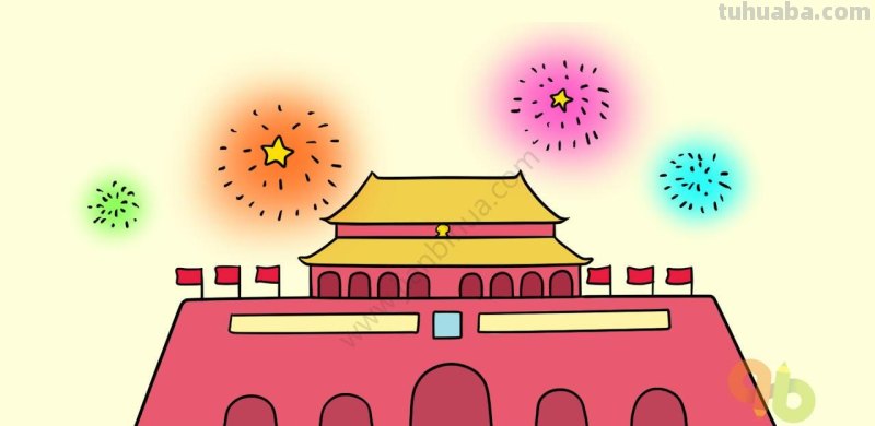 旅游景点、中外建筑简笔画大全