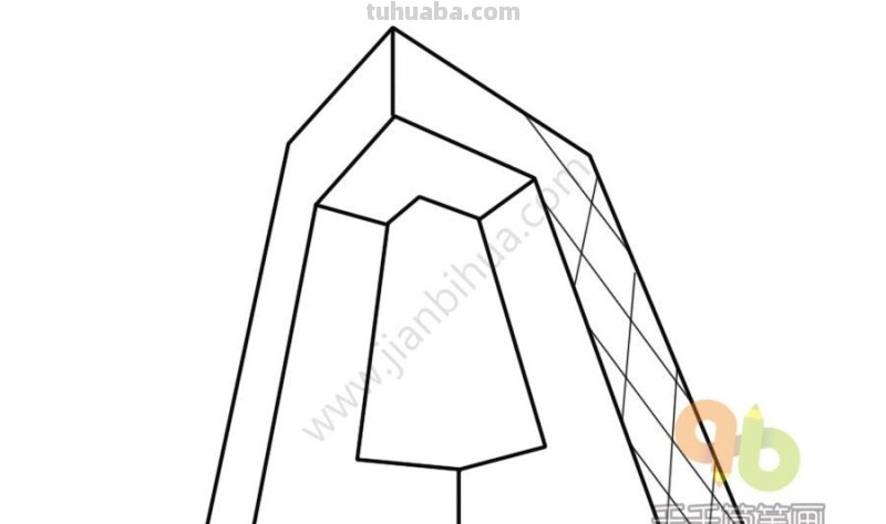 旅游景点、中外建筑简笔画大全