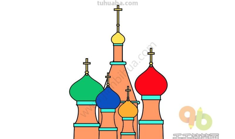 旅游景点、中外建筑简笔画大全