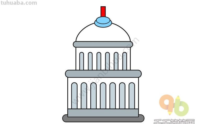 旅游景点、中外建筑简笔画大全