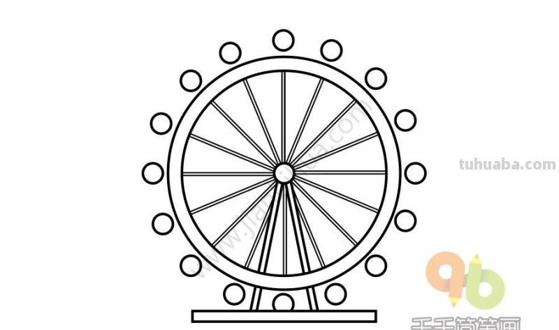 旅游景点、中外建筑简笔画大全