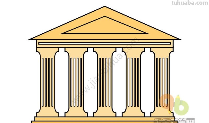 旅游景点、中外建筑简笔画大全