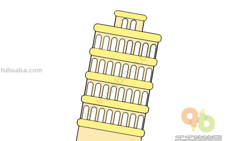 旅游景点、中外建筑简笔画大全