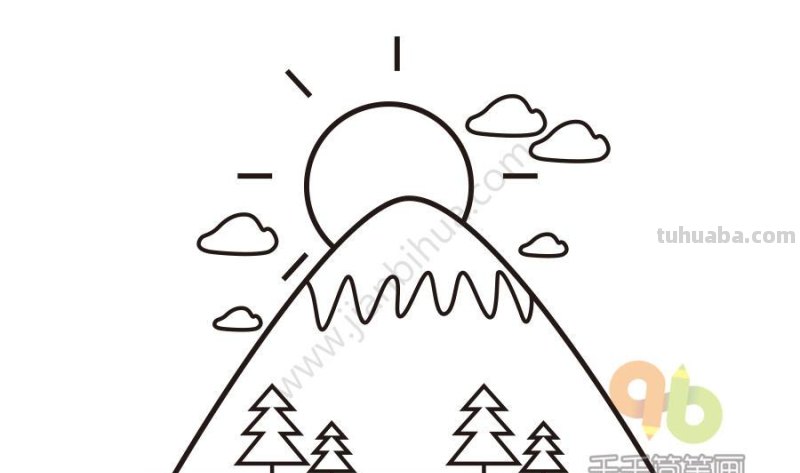 旅游景点、中外建筑简笔画大全