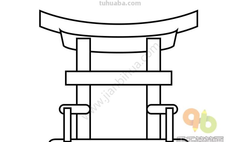 旅游景点、中外建筑简笔画大全