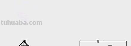 一组简约风建筑简笔画