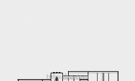 一组简约风建筑简笔画